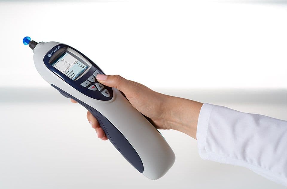 Handheld impedance measurement with MAICO easyTymp