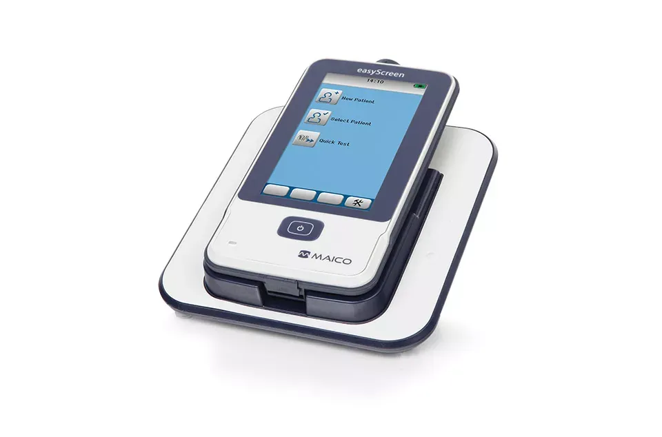 easyScreen ABR/OAE combined hearing screening device