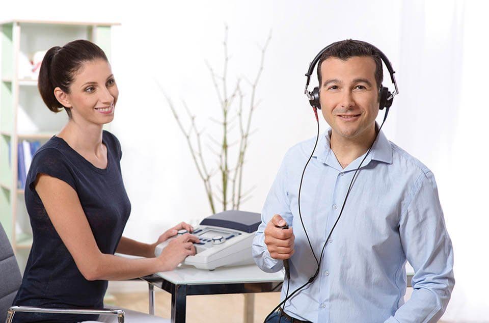 AC and BC audiometry MAICO MA 28