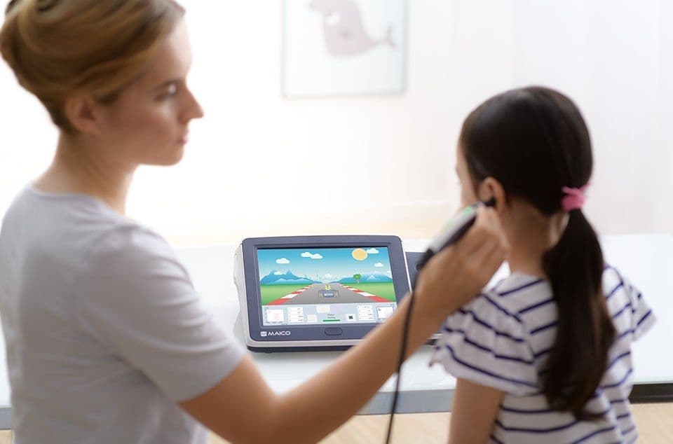 middle ear analysis with MAICO touchTymp RaceCar